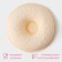 Baking uniform "Donut", silicone, d = 21 cm, beige color