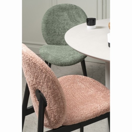 Bente chair, 490 × 620 × 860 mm, pink color-1