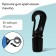A hook with a mount for a cord, D = 10 mm, a set of 10 pcs.