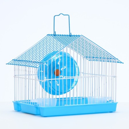Rodent cell equipped RT-2T, 22 x 16 x 20 cm, blue