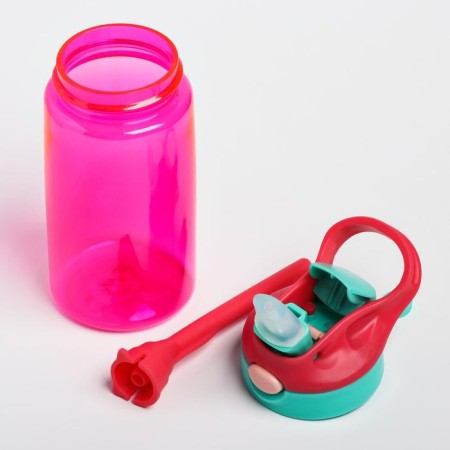 Drunker - children's impotance with a soft nose, 480 ml., Pink color-3