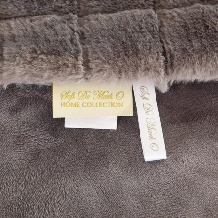 Madeline blanket, size 220x240 cm, gray color-7