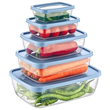 A set of food containers Hobbylife Trend, 5 pcs, color mix-3