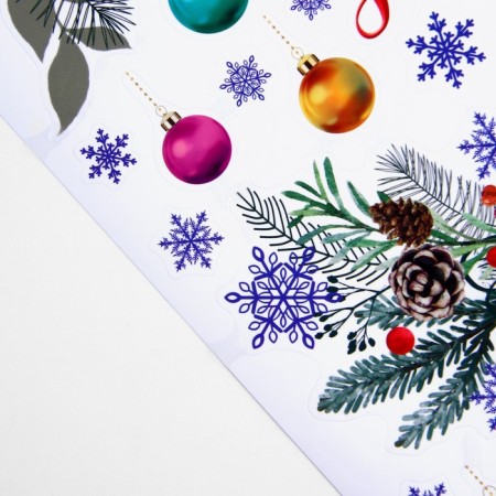 Interior sticker "Winter Magic", 29.7 x 42 cm, New Year-2