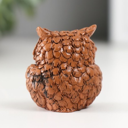 Souvenir Polystone "Brown owl" MIX 3x4x4.3 cm-3