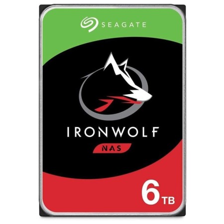 Seagate SATA-III 6TB ST6000VN006 NAS Ironwolf (5400RPM) 256MB 3.5 "
