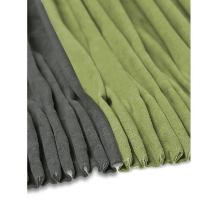Set of curtains "Canvas", size 200x260 cm, 2 pcs, pavement color, olive-3