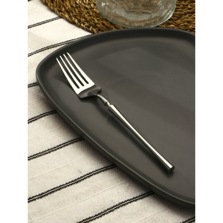 Stainless steel plug Magistro "fusion", length 20.5 cm, silver color