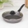 Pan -Discovery, d = 24 cm, glass cover, removable handle, anti -stick coating, gray color