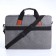 Laptop bag, gray color