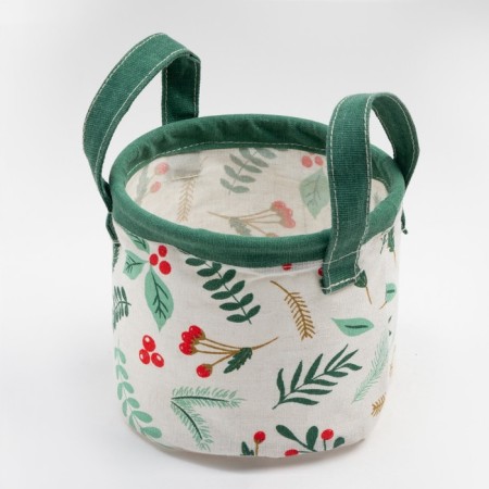 Textile basket Ethel "Berries", 12*14 cm-1