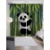 Photostes "Happy Panda", Saten, size 145x265 cm, 2 pcs