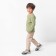 Children's Longsliv with KAFTAN "BASIC Line" pocket, r.30 (98-104 cm), khaki