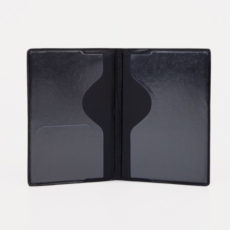 Cover for passport, black color-3