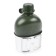 Hiking flask "Adventure", with a 1l cover, plastic, aluminum mug