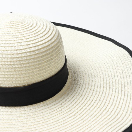 Women's hat minku, white color, rr 58-2