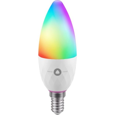Smart Yandex lamp, works with Alice, LED, Color, 4.8 W, 430 LM, E14, 220 B