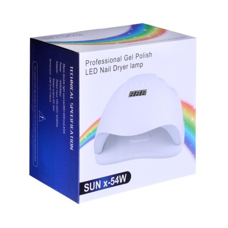 Jessnail Sun X BL, UV/LED, 54 W, 36 diodes, Timer 10/30/60 sec, white-8