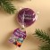 Lollipop "New Year: Get" with the seal, taste: grapes, 25 g.