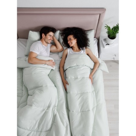 Bodyline blanket, size 140x205 cm, green color-7