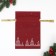 Gift bag "Magic Forest" red, 20 x 30 cm
