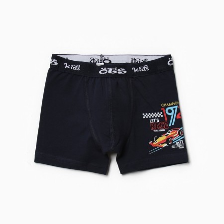 Boxers for a boy, dark blue color, height 146-152 cm