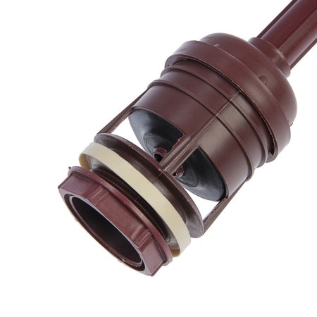 Reinforcement for flush tanks "RBM" AS-1.1 m, with a side ball valve, chrome-1