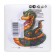 Napkins Paper Harmony “Fun Snake” 1 layer, 24x24, 50 pcs.