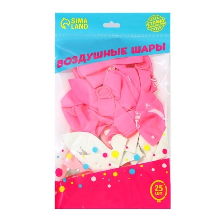 Shar Latex 12 "Happy Birthday", Crown, 25 pcs.-1