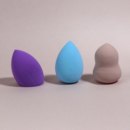 Makeup sponge, 6 × 4 cm, color mix-4