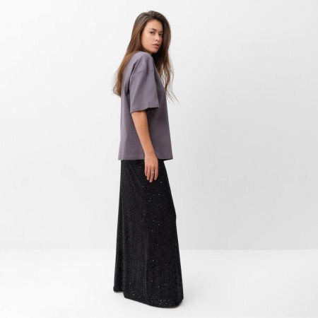 Women's skirt from sequet Mist, p. 46, black-1