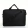 Laptop bag with a zipper, outer pocket, black color