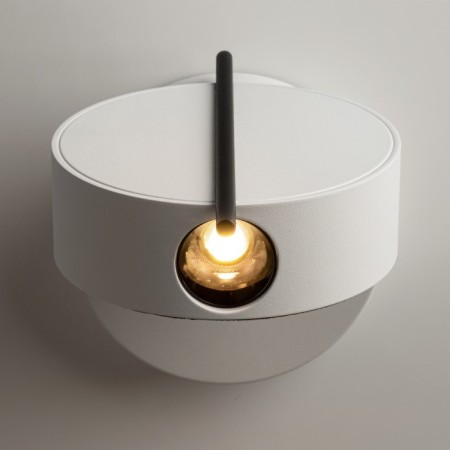 Bra Maytoni Mod180wl-L4W3K, LED, 4W, 6.65x10x14 cm, 200lm, white color and brass-1