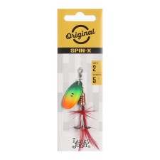 Spinning spinning Lucky John Spin X Round 02, 5 g, color ft