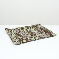 Sitting litter, polycotton, periodolys 80 x 60 x 3 cm, camouflage