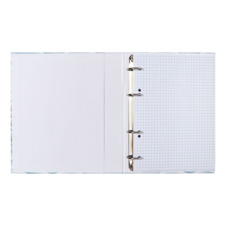 Notebook on 4 rings A5, 160 sheets in the "MIST" cage, cardboard cover, matte lamination-3