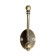 Furniture tundra hook TKD020, two -rod, bronze, 50 pcs