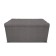 Puff with a lid and weighting, 800 × 400 × 420 mm, Vital velor, Dove color