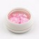 Opal powder for decor, in a jar, pink color