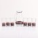 Set for juice "Coffee" art painting, 6 glasses 1250/200 ml