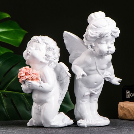 The figure "Angels kiss" a set of 2pcs, 15x27x26cm-3