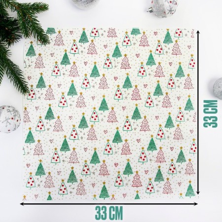 Paper "Christmas trees", set of 20 pcs.-1