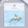 Decor for creativity Metal "Two cherries" gold 1.3x1.2 cm