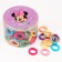 A set of hair rubber bands 100 pcs, 1.5 cm, Minnie Mouse