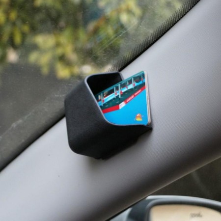 Organizer-compound on the front racks of the car, black, set 2 pcs-1
