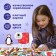 Puzzles 4 on 1 New Year's Eve with the Blue Tractor, 12, 15, 24, 35 parts