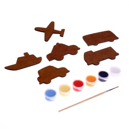 Set for painting "Transport"-2