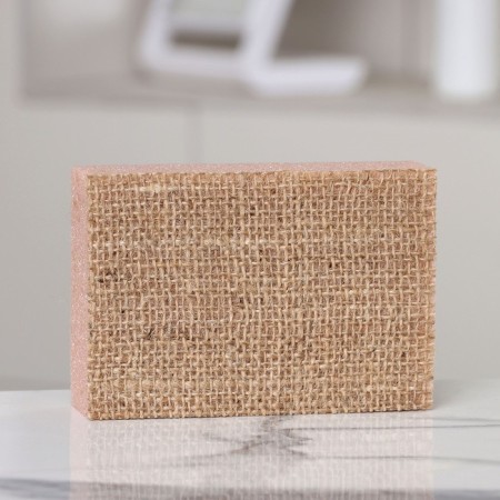 Sponge Hand Made, 13 × 9 × 3.5 cm, hemp fiber-1