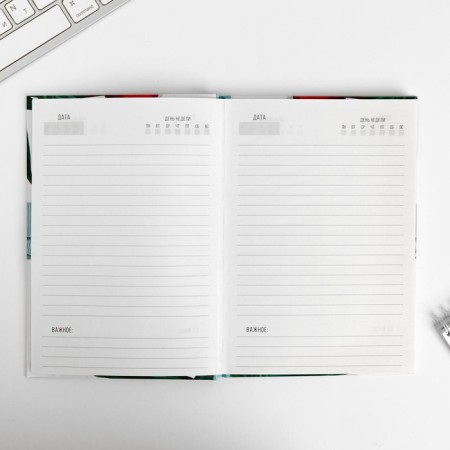 Gift set "Blow with happiness": Diary and thermostat-7