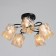 Arnella chandelier 5he27 40W Black 58x58x27 cm Bayerlux